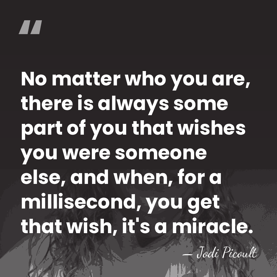 No matter who you are, there is always some part of you&hellip; - Jodi Picoult