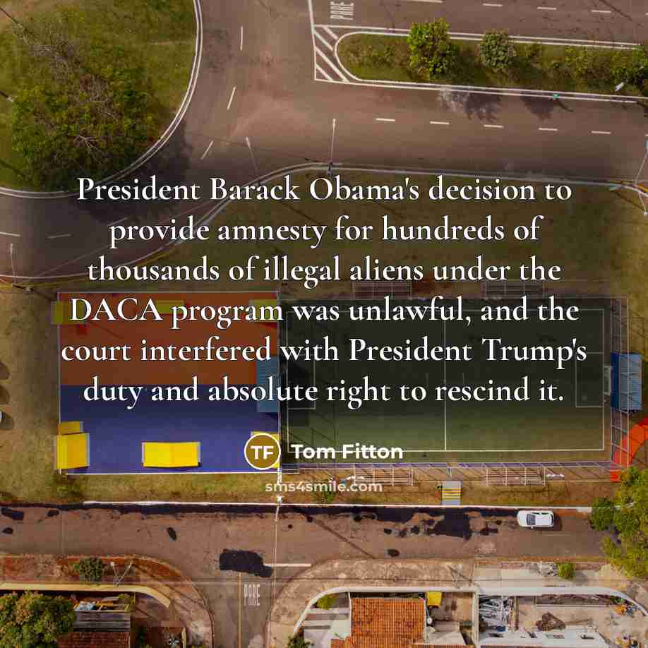 “President Barack Obama's decision to provide amnesty for hundreds of…” quote by Tom Fitton