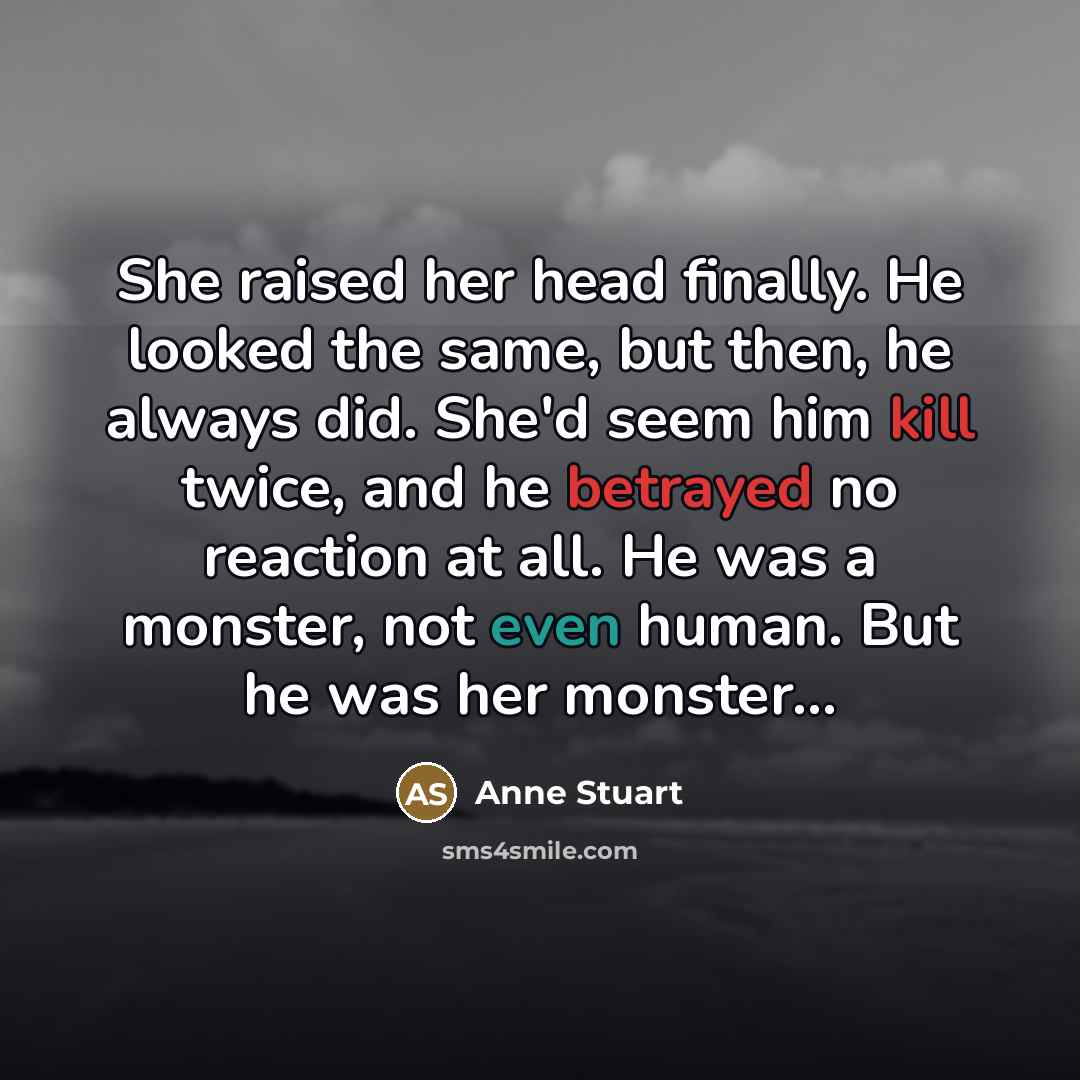 “She raised her head finally. He looked the same, but…” quote by Anne Stuart