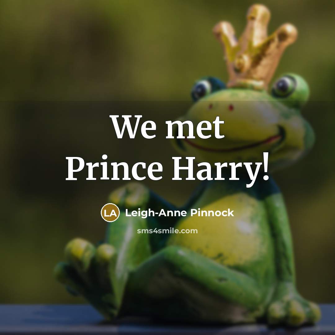 “We met Prince Harry!…” quote by Leigh-Anne Pinnock