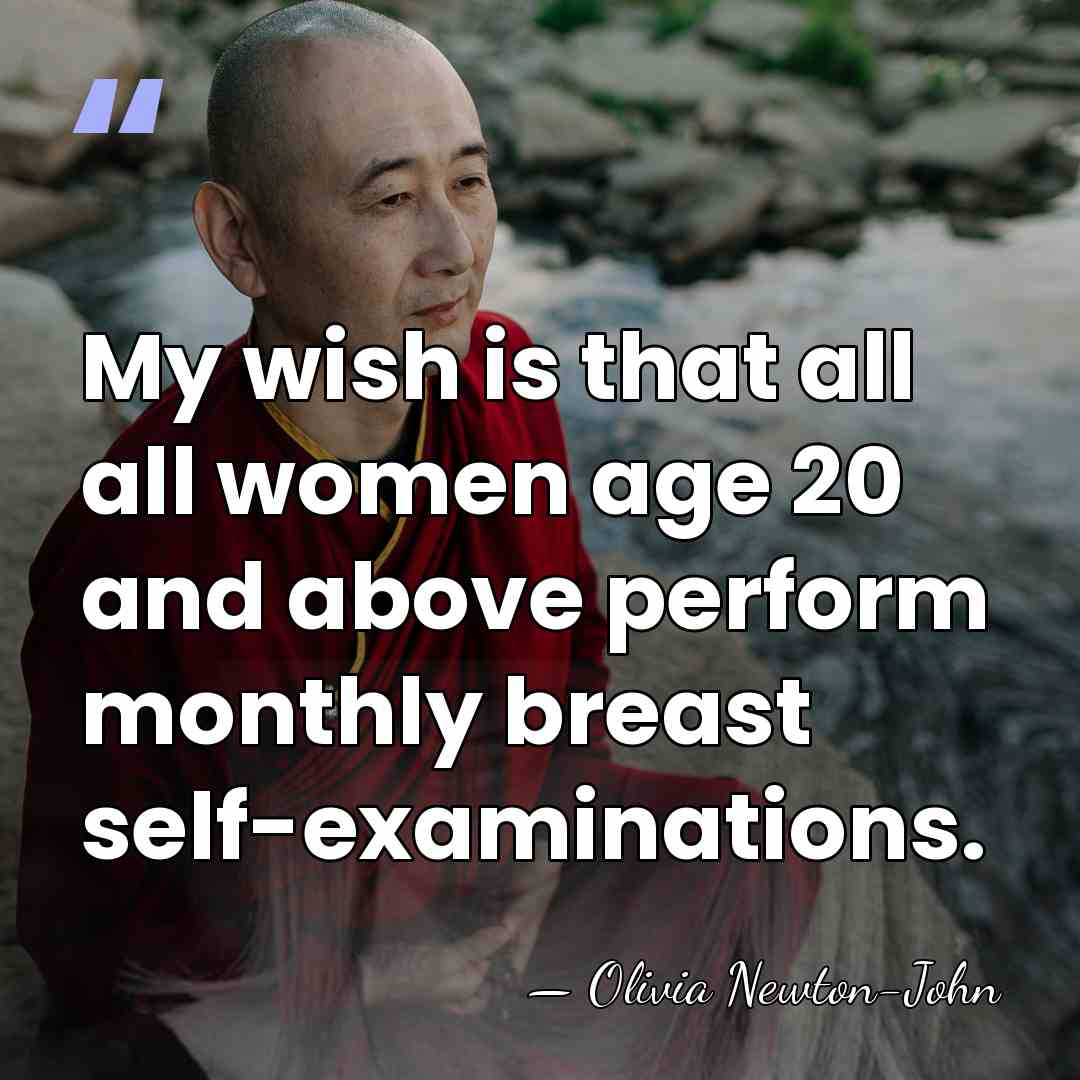 My wish is that all all women age 20 and above perform&hellip; - Olivia Newton-John