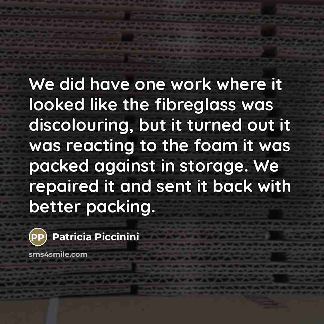 “We did have one work where it looked like the…” quote by Patricia Piccinini