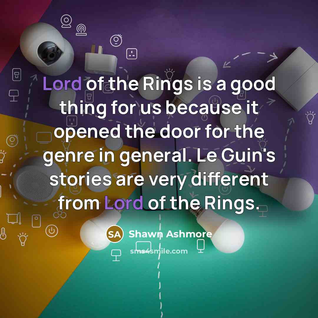 “Lord of the Rings is a good thing for us…” quote by Shawn Ashmore