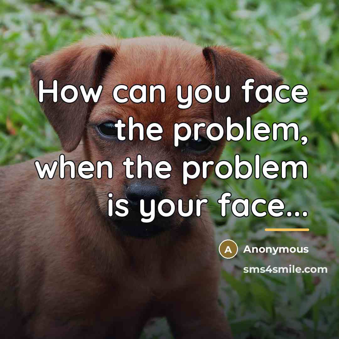 “How can you face the problem, when the problem is…” quote by Nikisha Edmonds