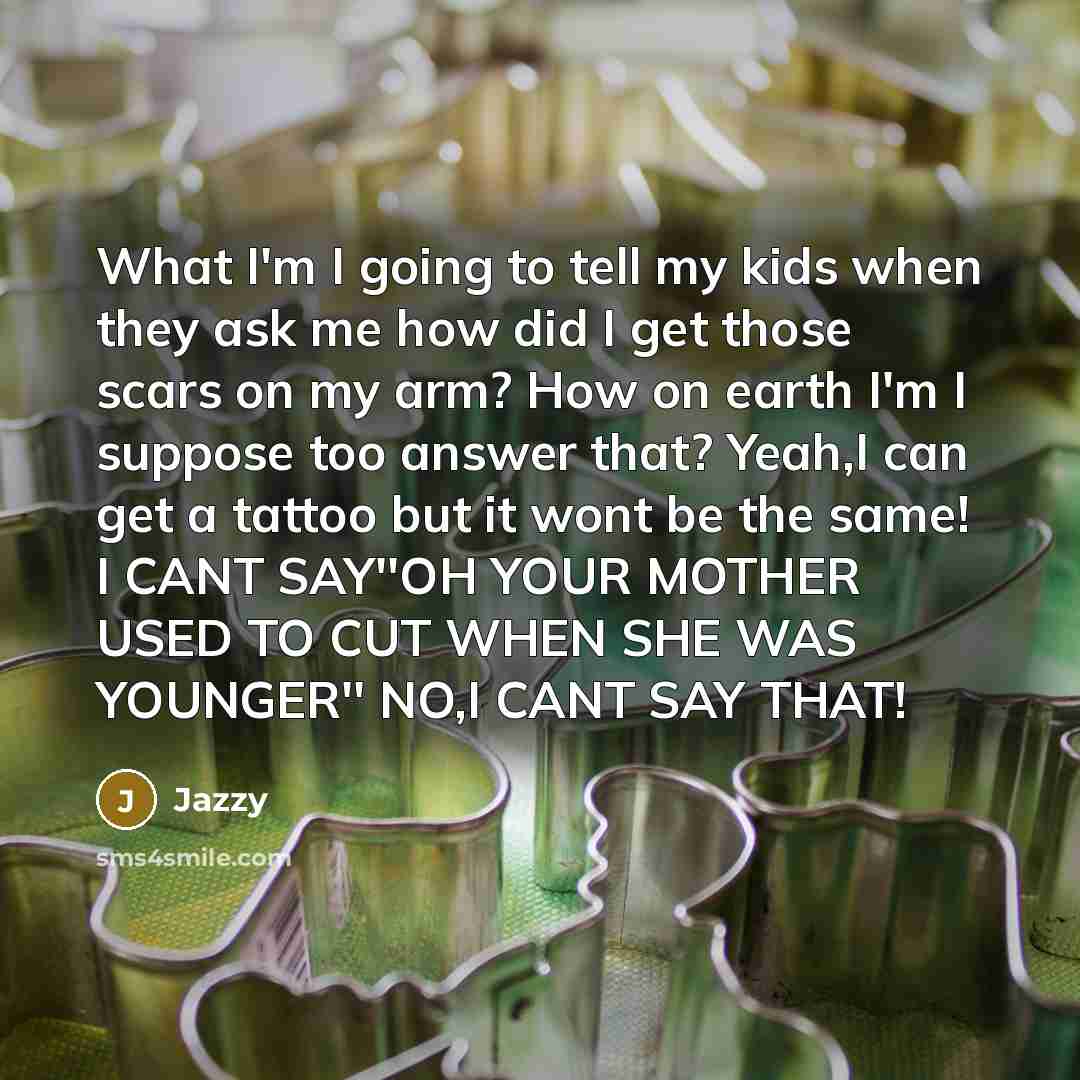 “What I'm I going to tell my kids when they…” quote by Jazzy
