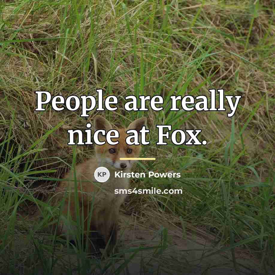 “People are really nice at Fox.…” quote by Kirsten Powers