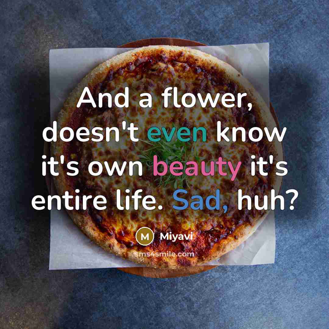 “And a flower, doesn't even know it's own beauty it's…” quote by Miyavi