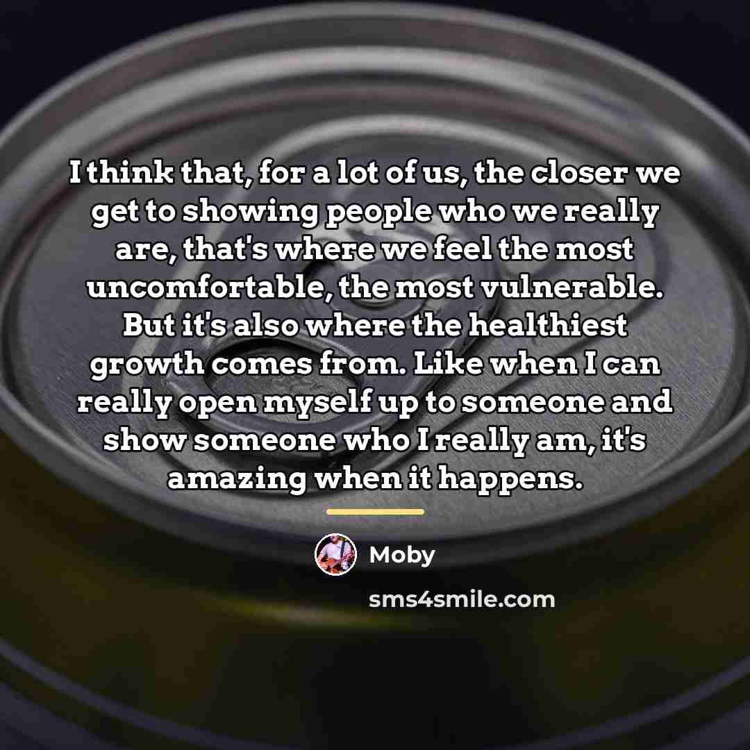“I think that, for a lot of us, the closer…” quote by Moby