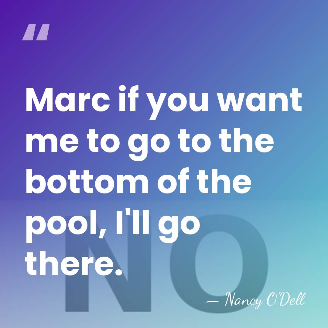 Marc if you want me to go to the bottom of the&hellip; - Nancy O'Dell