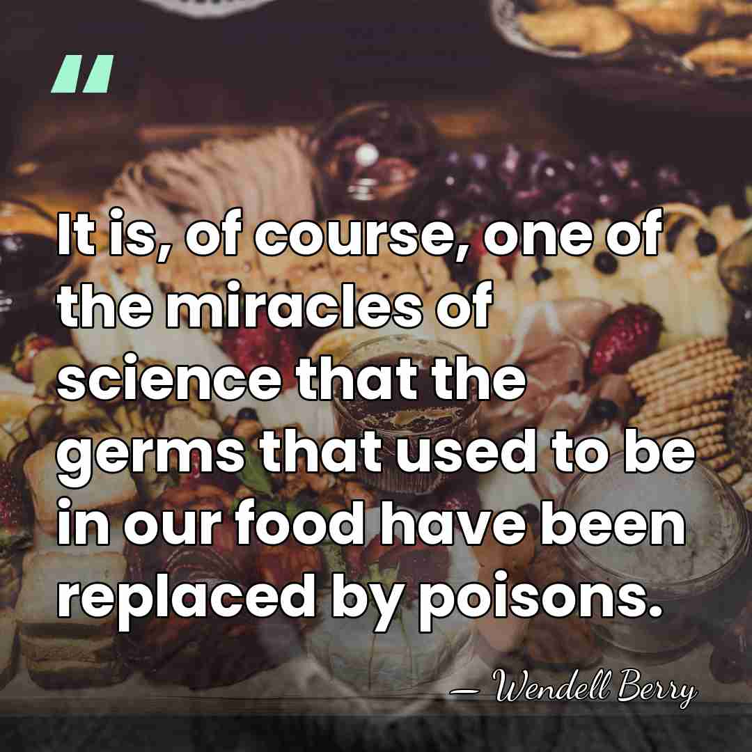 It is, of course, one of the miracles of science that the&hellip; - Wendell Berry