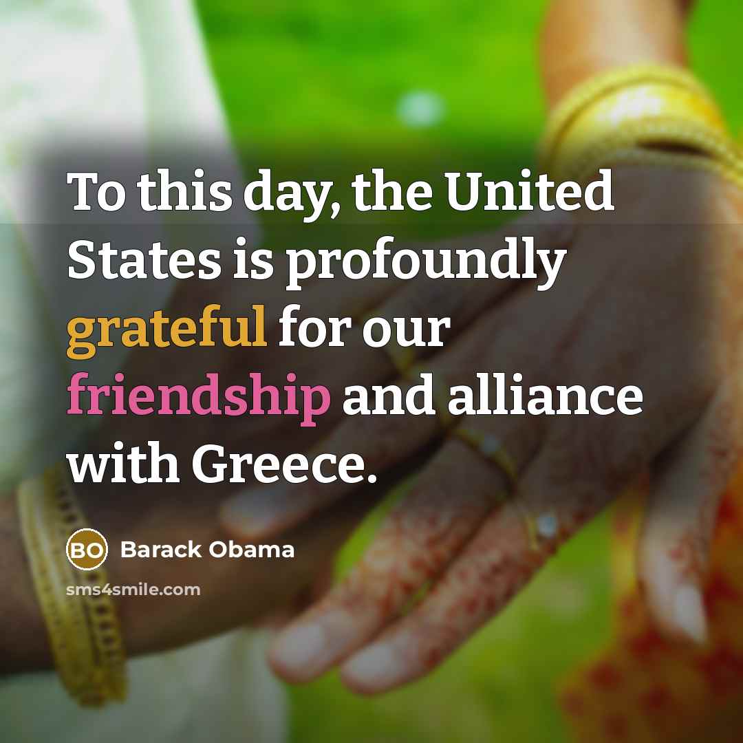 “To this day, the United States is profoundly grateful for…” quote by Barack Obama