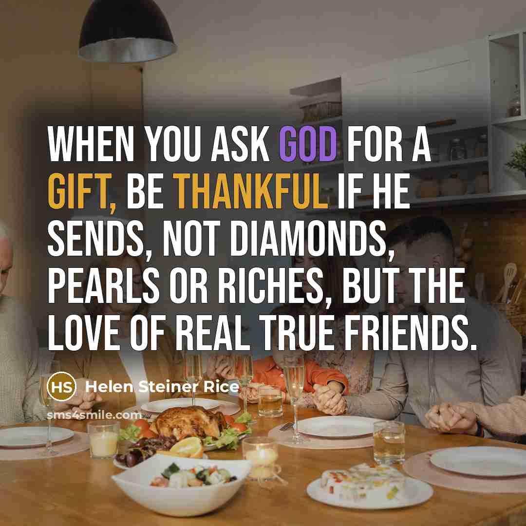 “When you ask God for a gift, Be thankful if…” quote by Helen Steiner Rice