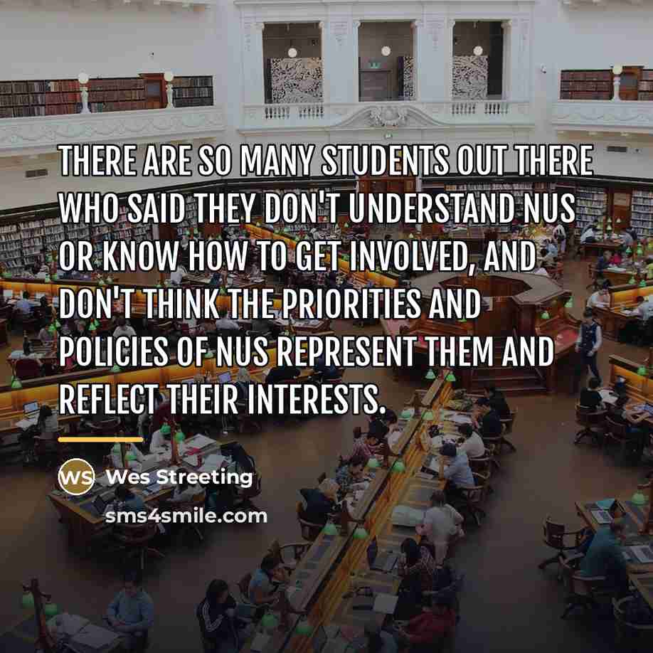 “There are so many students out there who said they…” quote by Wes Streeting