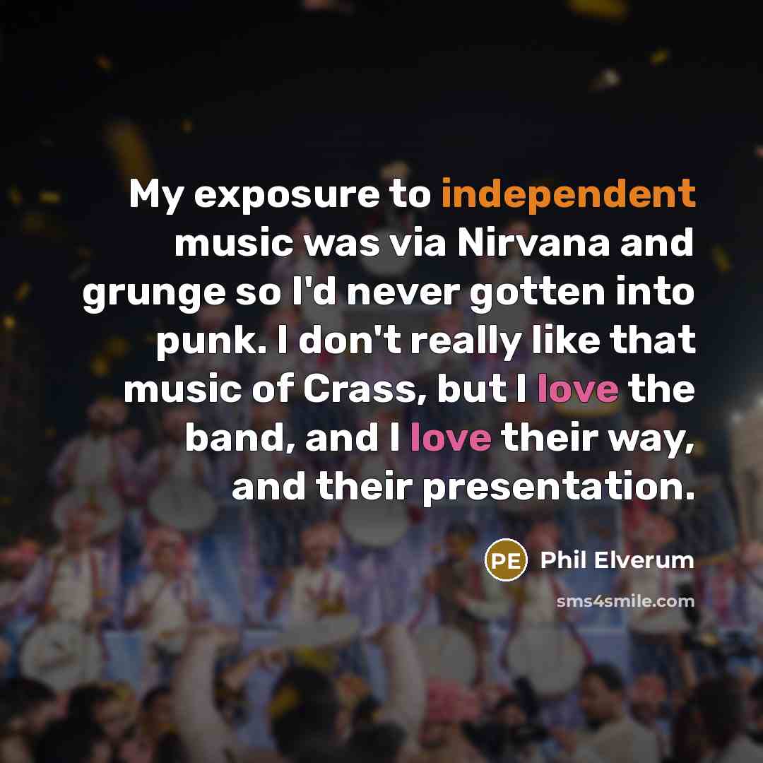 “My exposure to independent music was via Nirvana and grunge…” quote by Phil Elverum