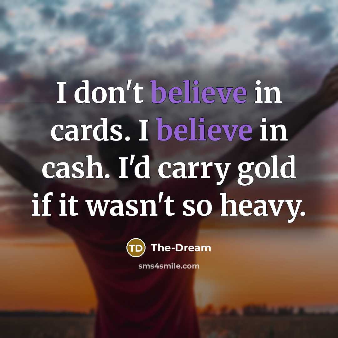 “I don't believe in cards. I believe in cash. I'd…” quote by The-Dream