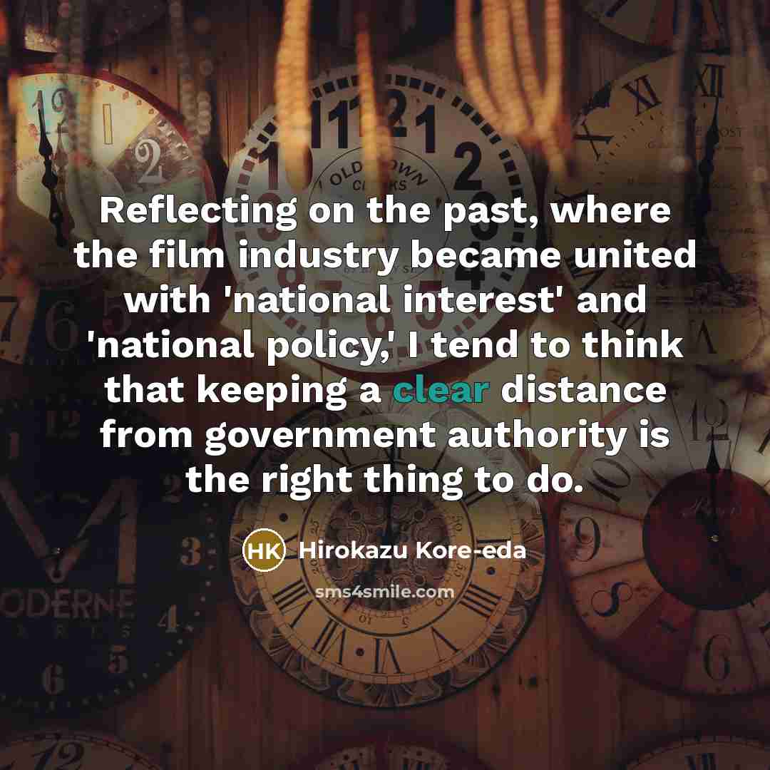 “Reflecting on the past, where the film industry became united…” quote by Hirokazu Kore-eda