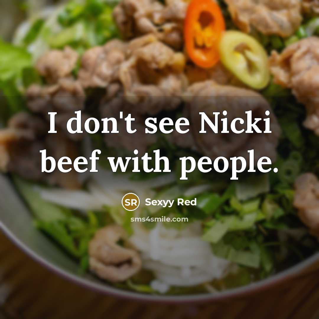 “I don't see Nicki beef with people.…” quote by Sexyy Red