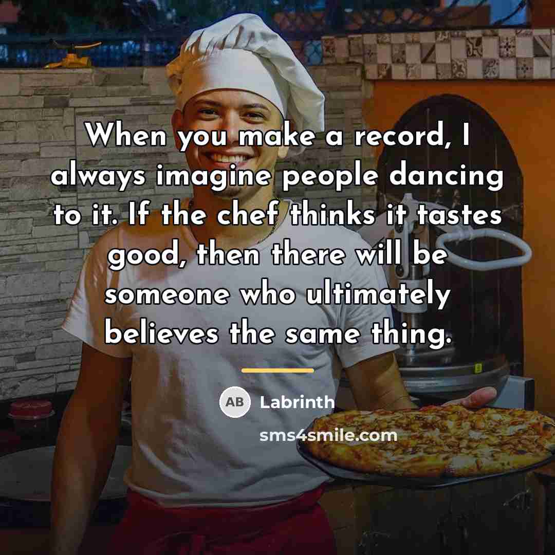 “When you make a record, I always imagine people dancing…” quote by Labrinth