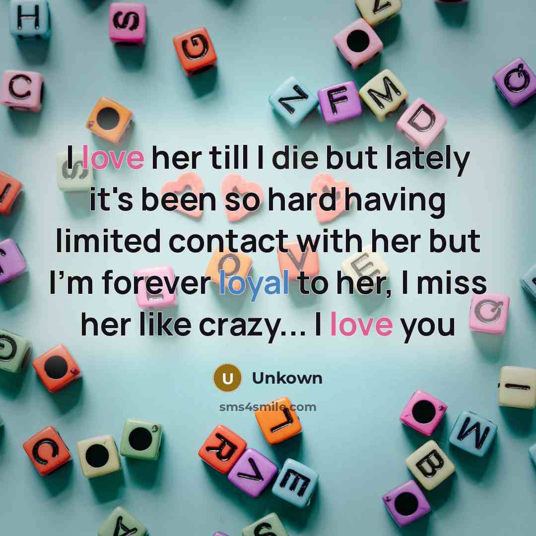 “I love her till I die but lately it's been…” quote by Unkown