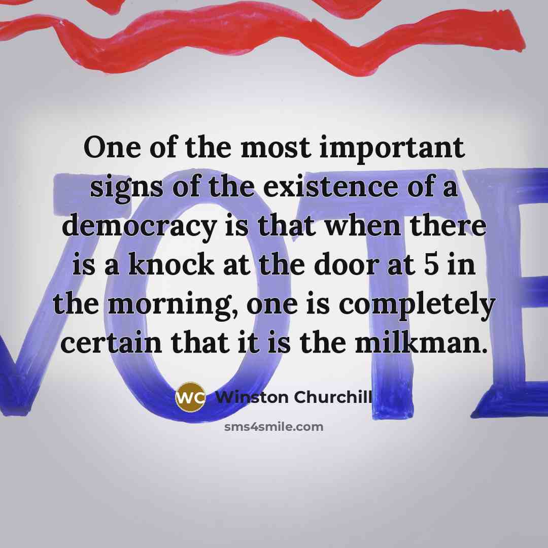 “One of the most important signs of the existence of…” quote by Winston Churchill