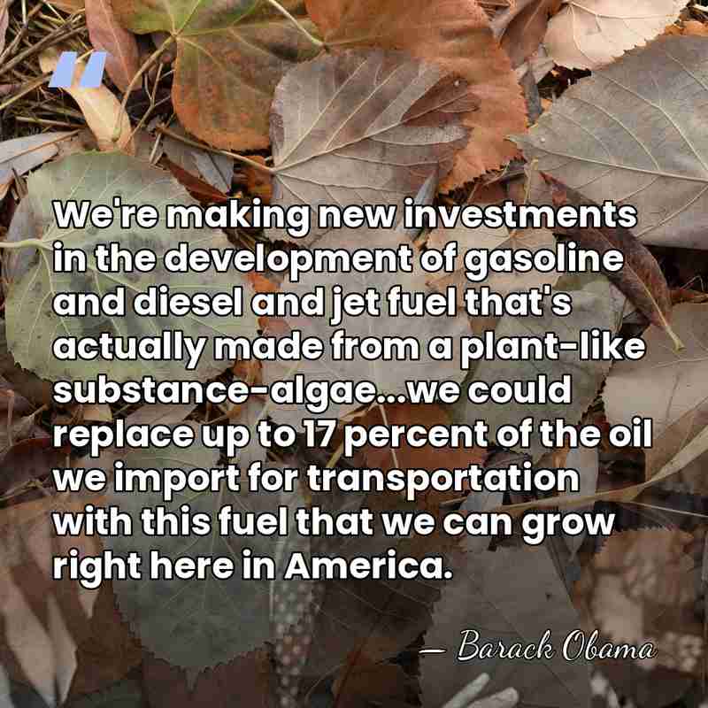 We're making new investments in the development of gasoline and diesel and&hellip; - Barack Obama