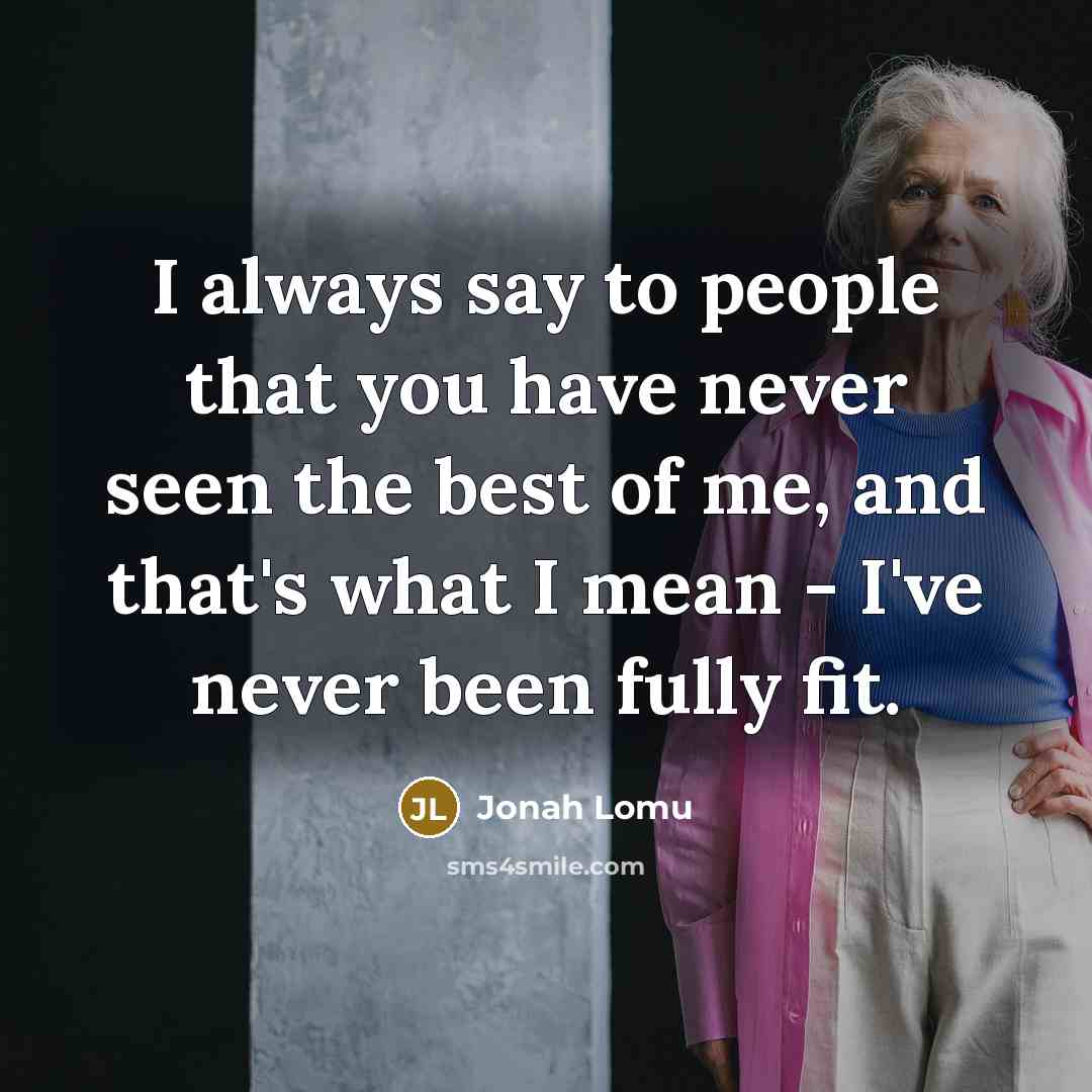 “I always say to people that you have never seen…” quote by Jonah Lomu