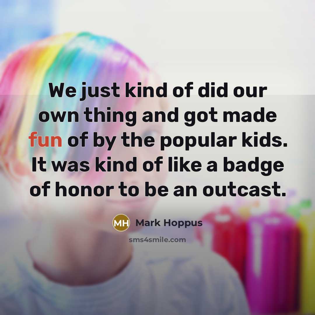 “We just kind of did our own thing and got…” quote by Mark Hoppus