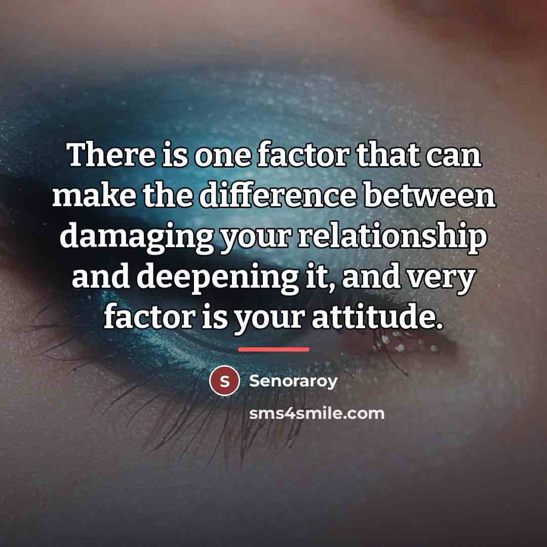 “There is one factor that can make the difference between…” quote by Senoraroy