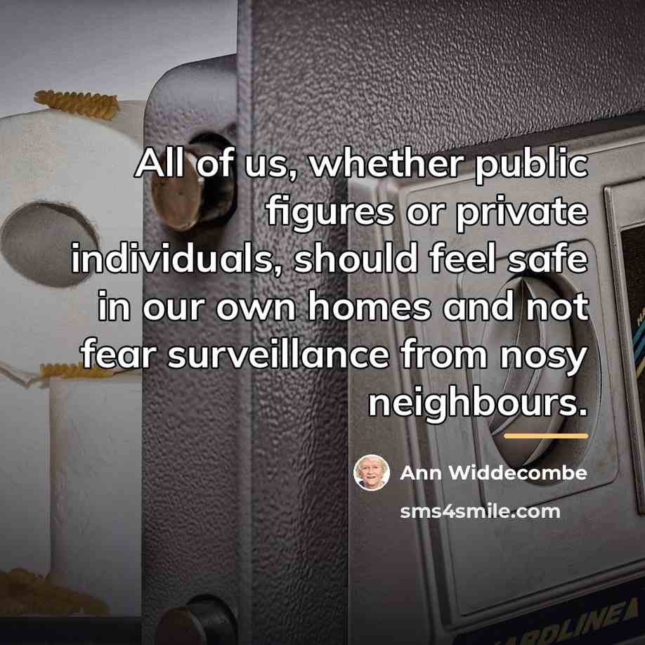 “All of us, whether public figures or private individuals, should…” quote by Ann Widdecombe