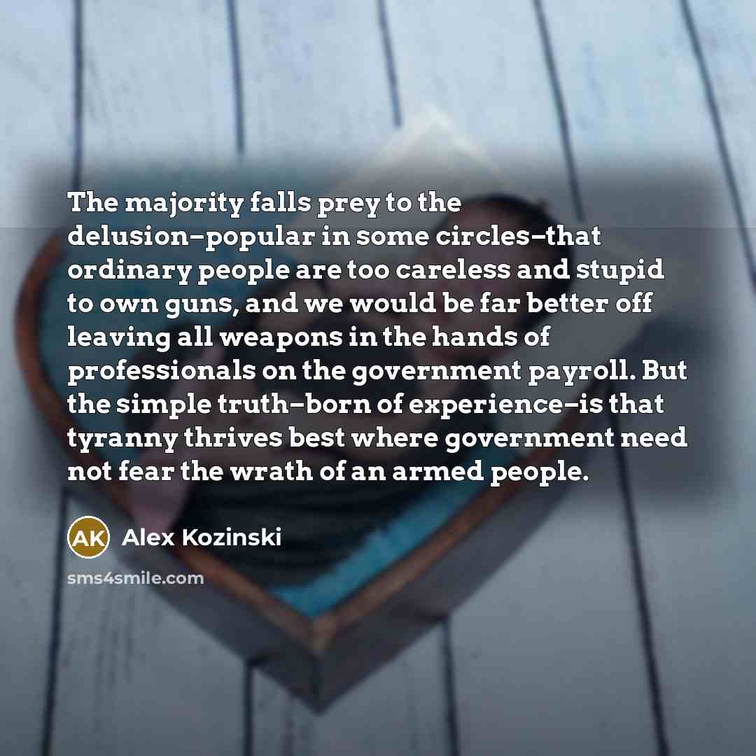 “The majority falls prey to the delusion–popular in some circles–that…” quote by Alex Kozinski