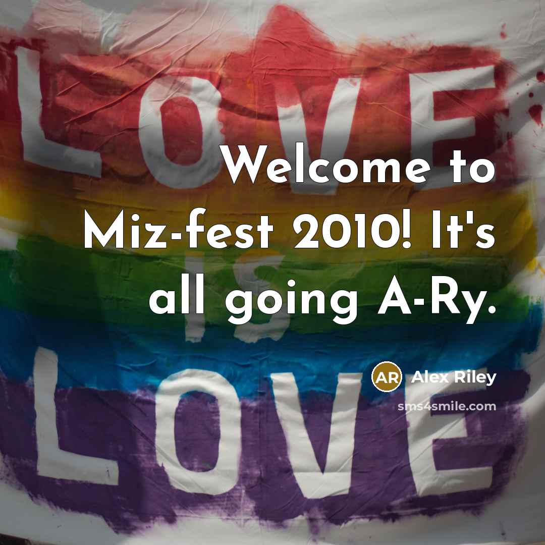“Welcome to Miz-fest 2010! It's all going A-Ry.…” quote by Alex Riley