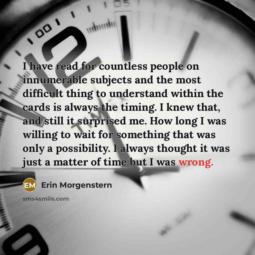 “I have read for countless people on innumerable subjects and…” quote by Erin Morgenstern