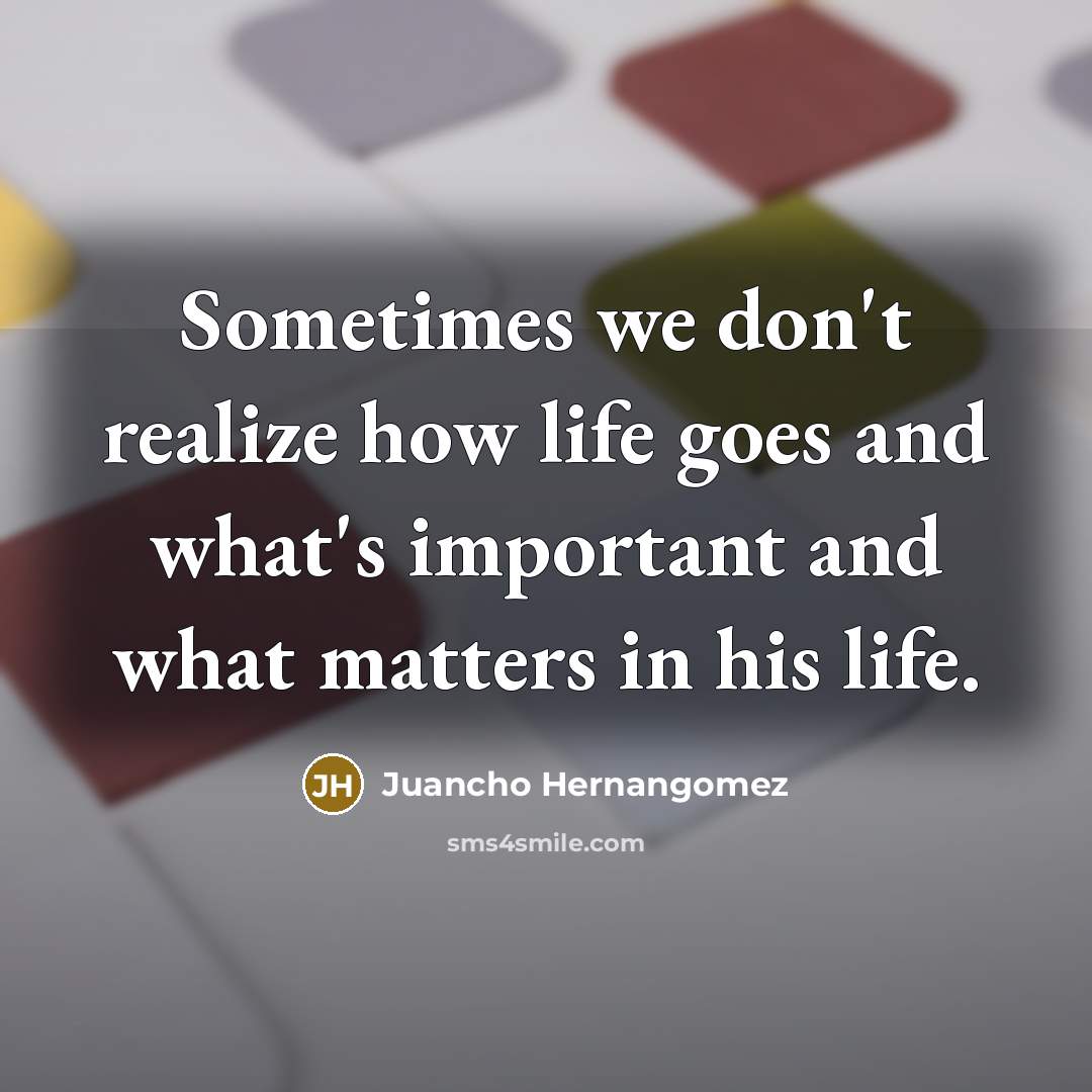 “Sometimes we don't realize how life goes and what's important…” quote by Juancho Hernangomez