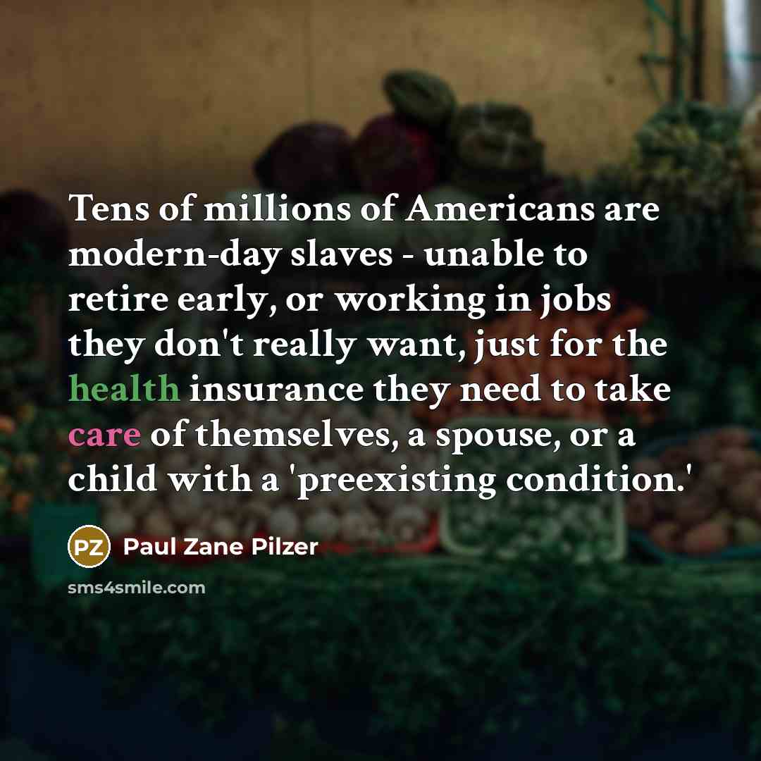 “Tens of millions of Americans are modern-day slaves - unable…” quote by Paul Zane Pilzer