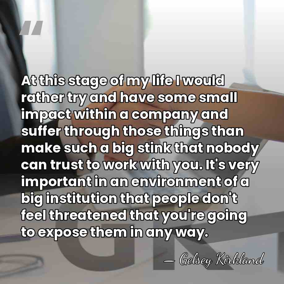 At this stage of my life I would rather try and have&hellip; - Gelsey Kirkland
