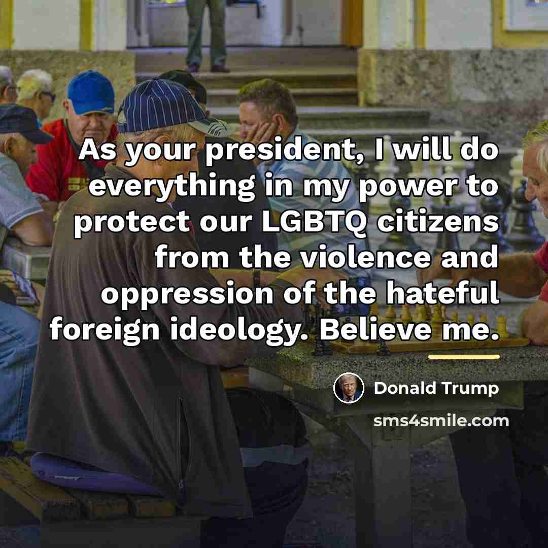 “As your president, I will do everything in my power…” quote by Donald Trump