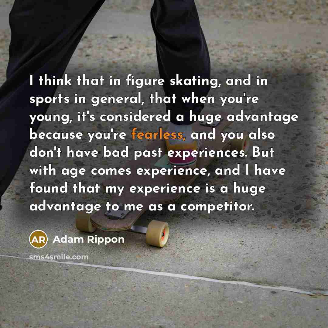 “I think that in figure skating, and in sports in…” quote by Adam Rippon