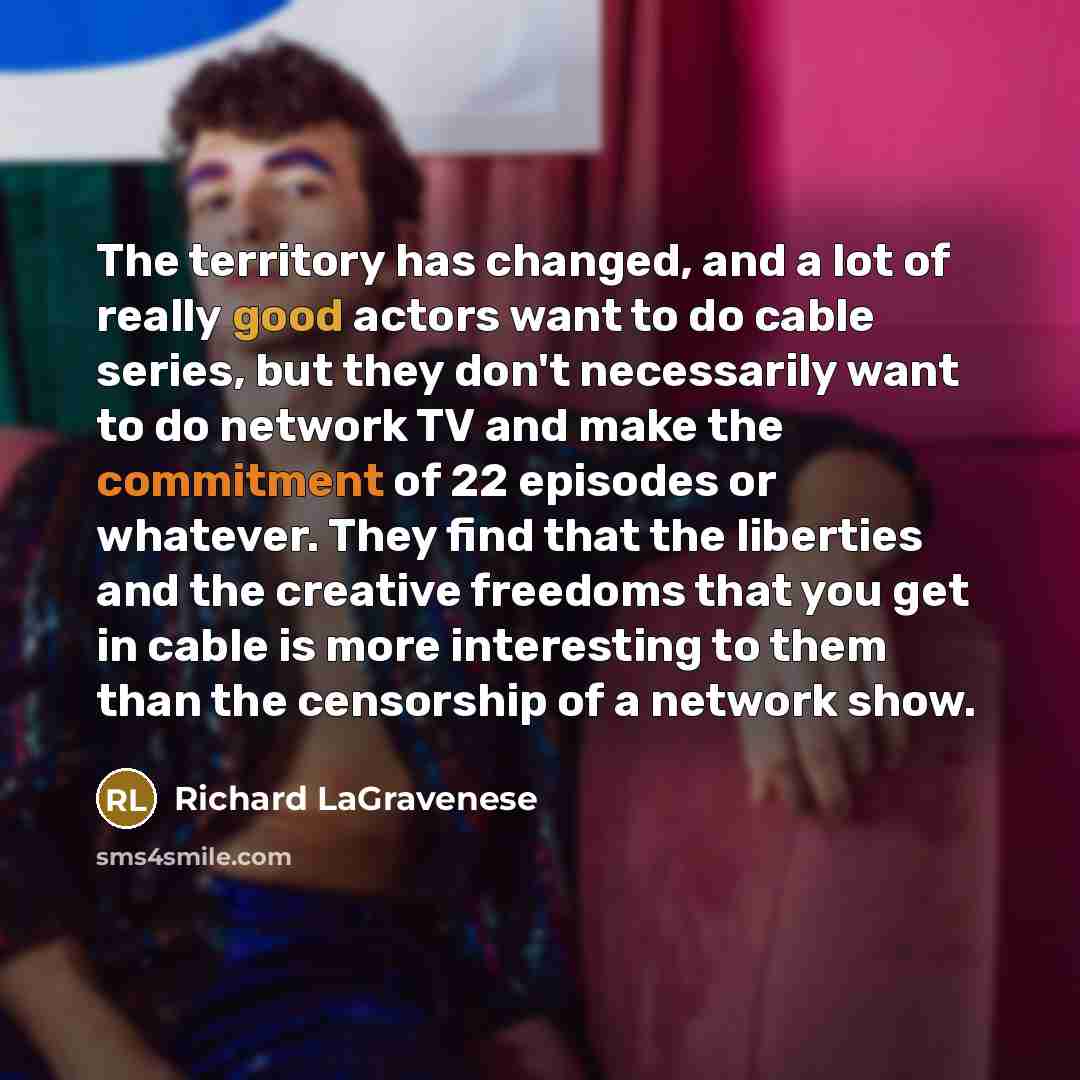 “The territory has changed, and a lot of really good…” quote by Richard LaGravenese