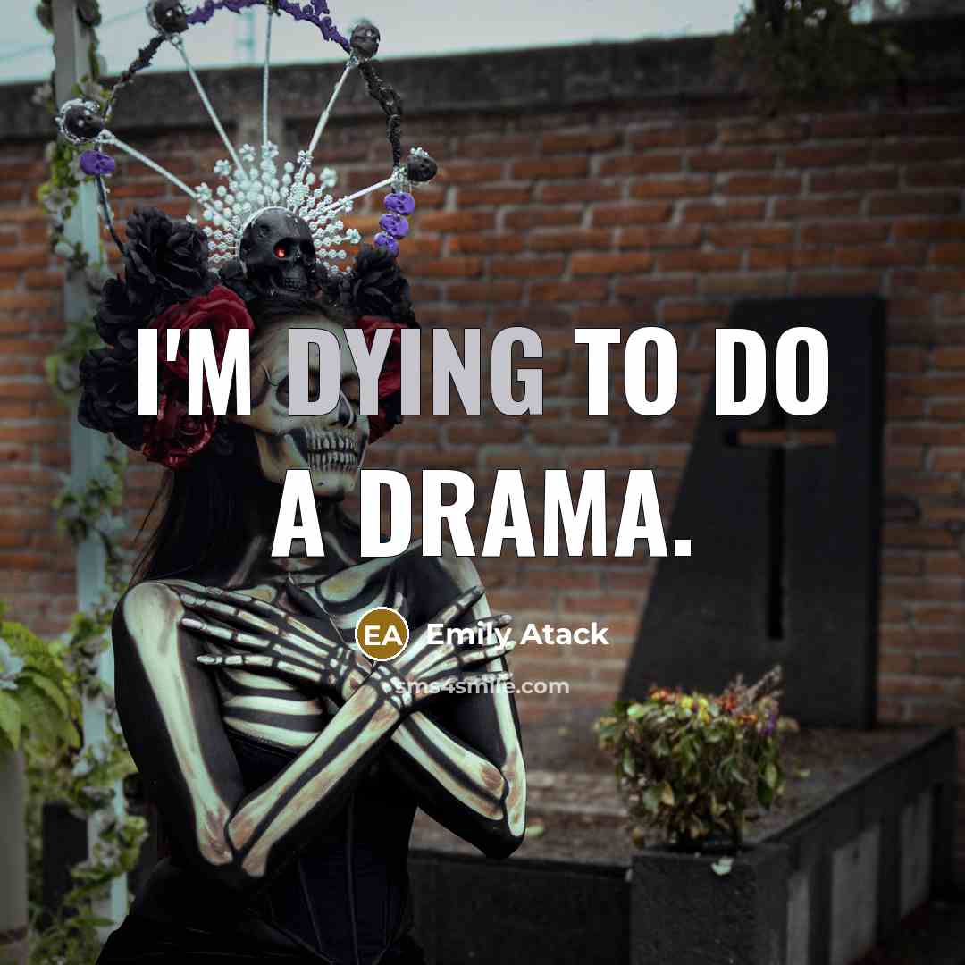 “I'm dying to do a drama.…” quote by Emily Atack