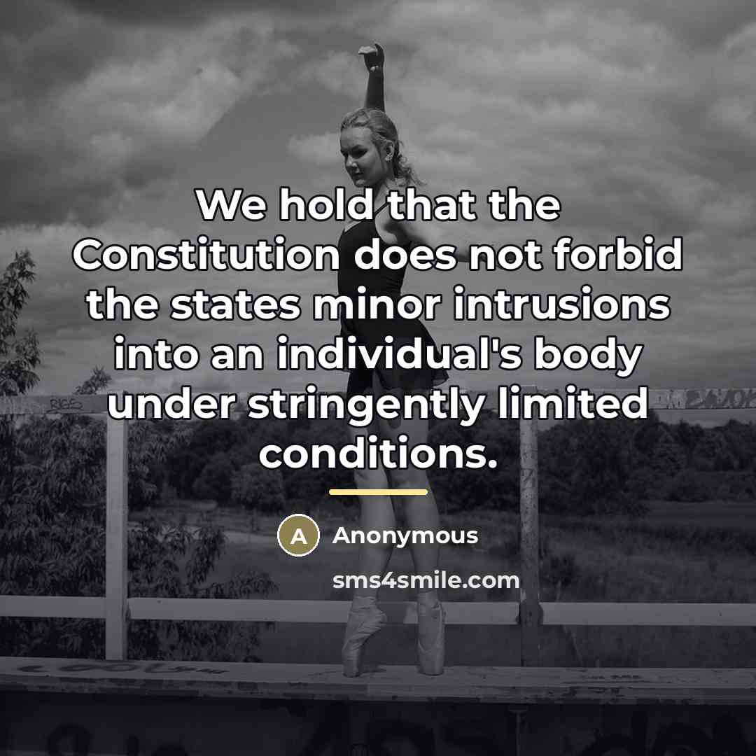 “We hold that the Constitution does not forbid the states…” quote by Anonymous