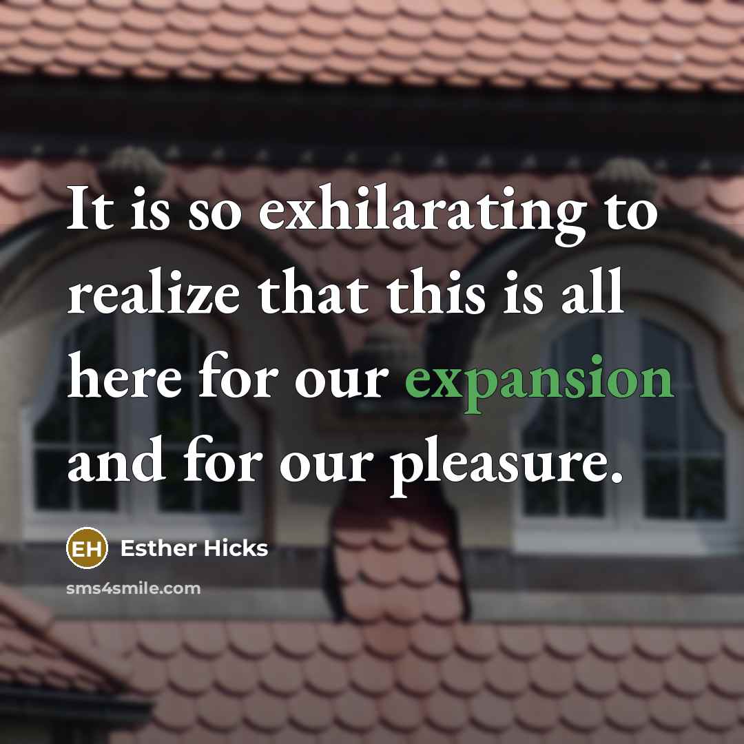 “It is so exhilarating to realize that this is all…” quote by Esther Hicks