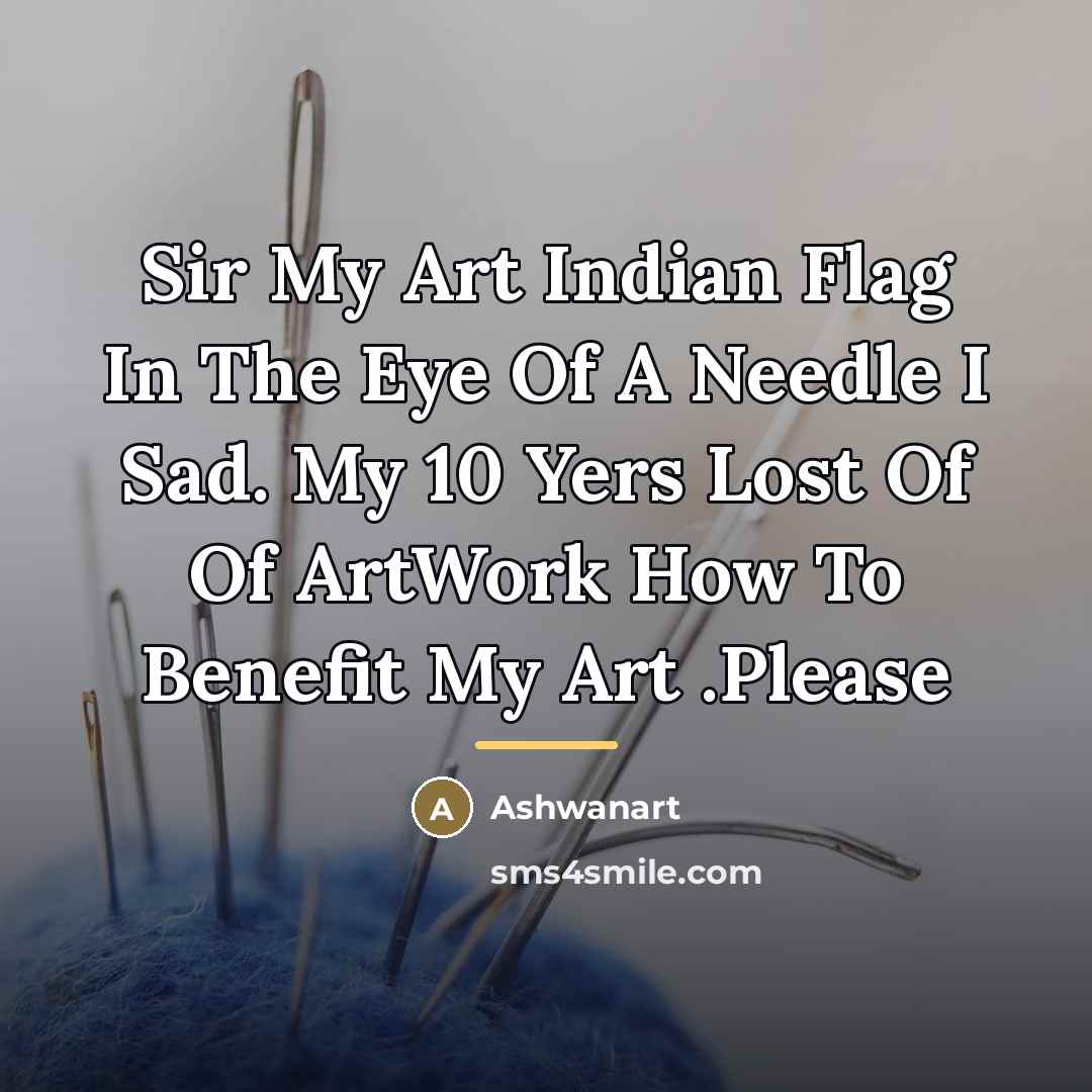“Sir My Art Indian Flag In The Eye Of A…” quote by Ashwanart