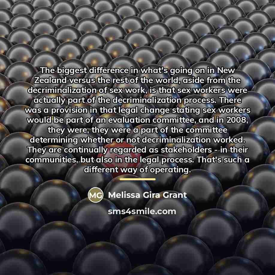 “The biggest difference in what's going on in New Zealand…” quote by Melissa Gira Grant
