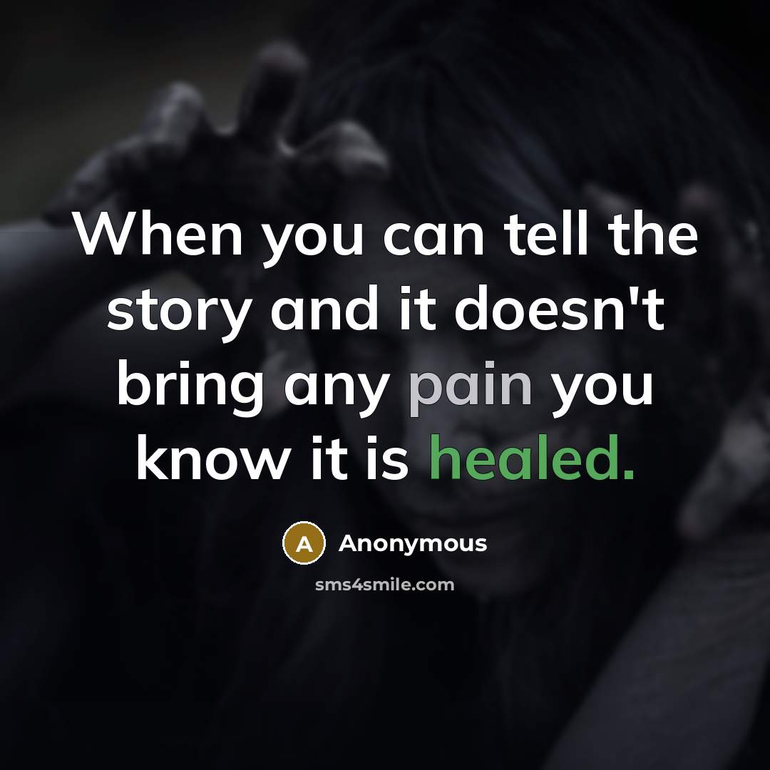 “When you can tell the story and it doesn't bring…” quote by Anonymous