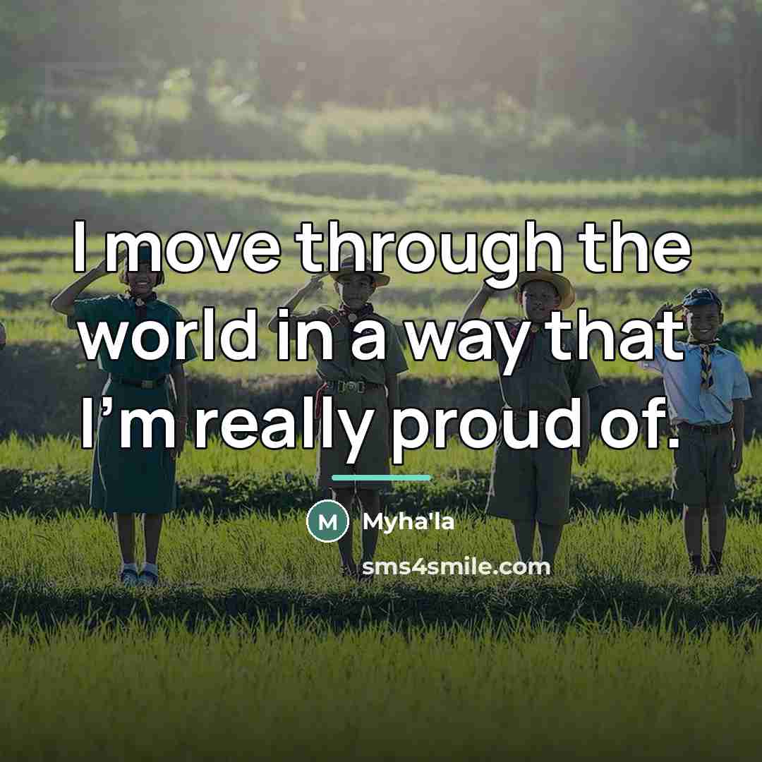 “I move through the world in a way that I'm…” quote by Myha'la
