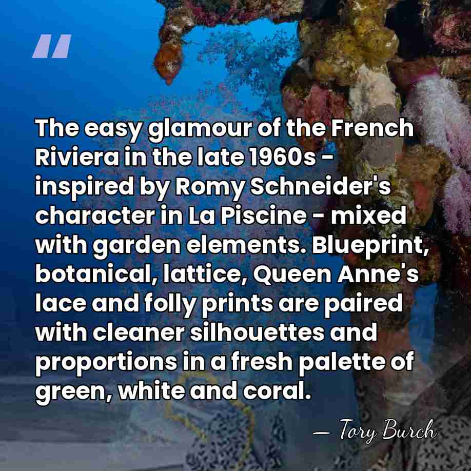 The easy glamour of the French Riviera in the late 1960s -&hellip; - Tory Burch