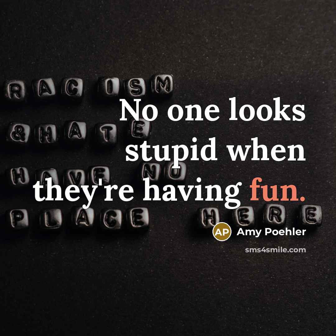 “No one looks stupid when they're having fun.…” quote by Amy Poehler