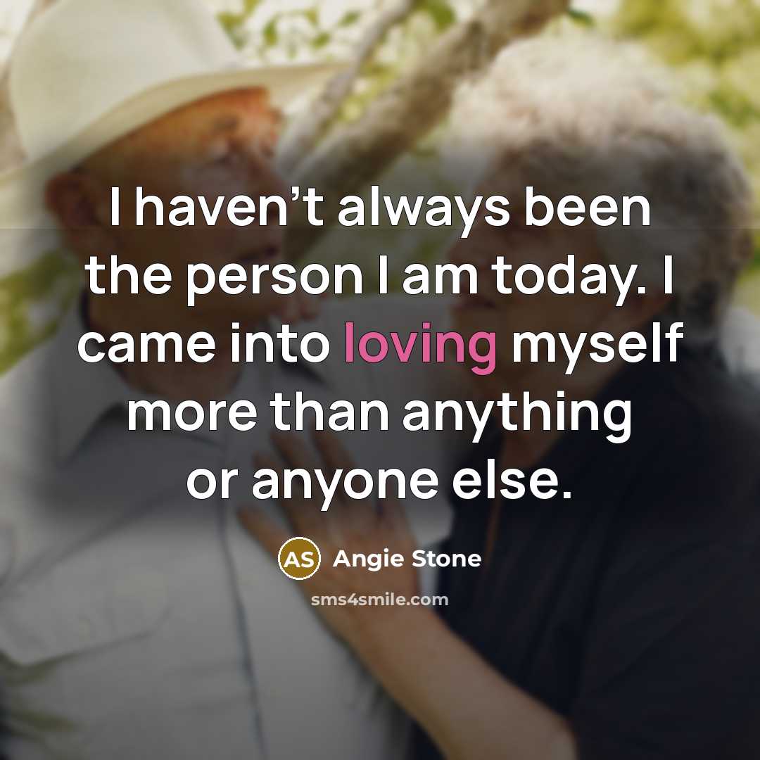 “I haven't always been the person I am today. I…” quote by Angie Stone