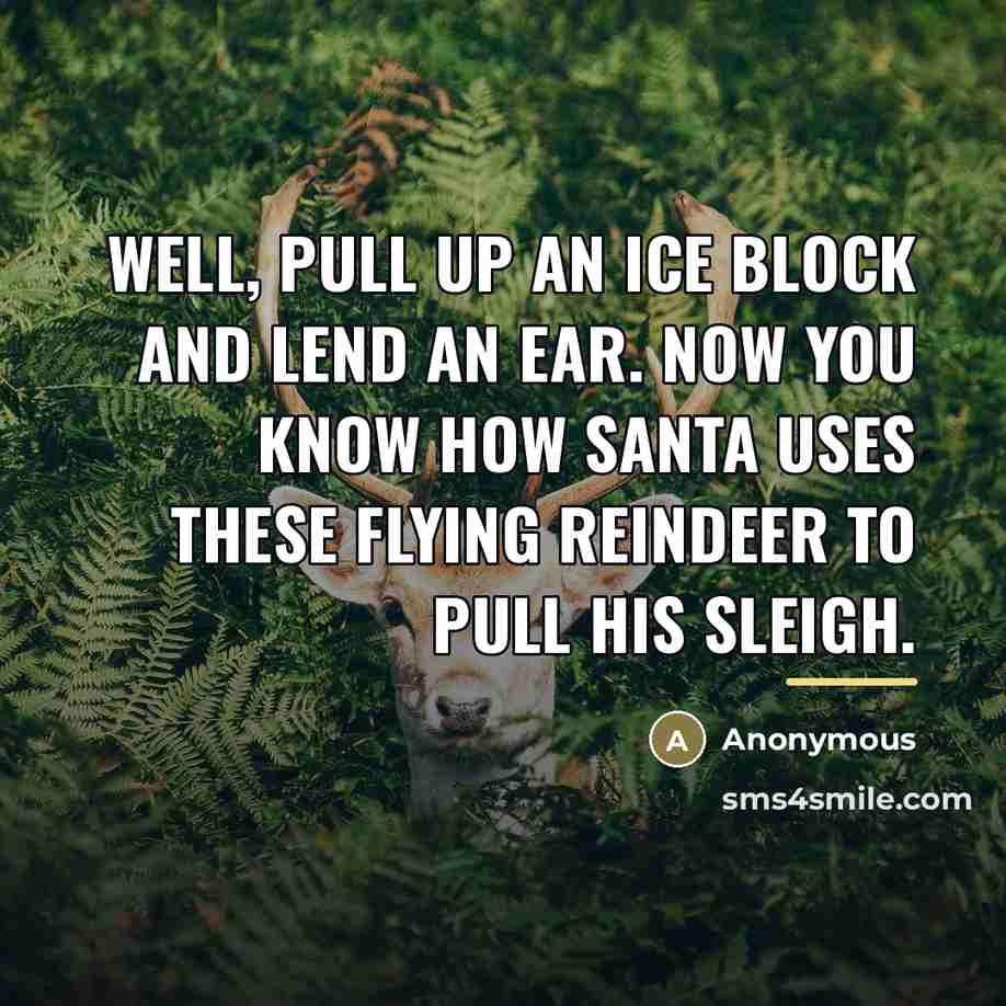 “Well, pull up an ice block and lend an ear.…” quote by Anonymous