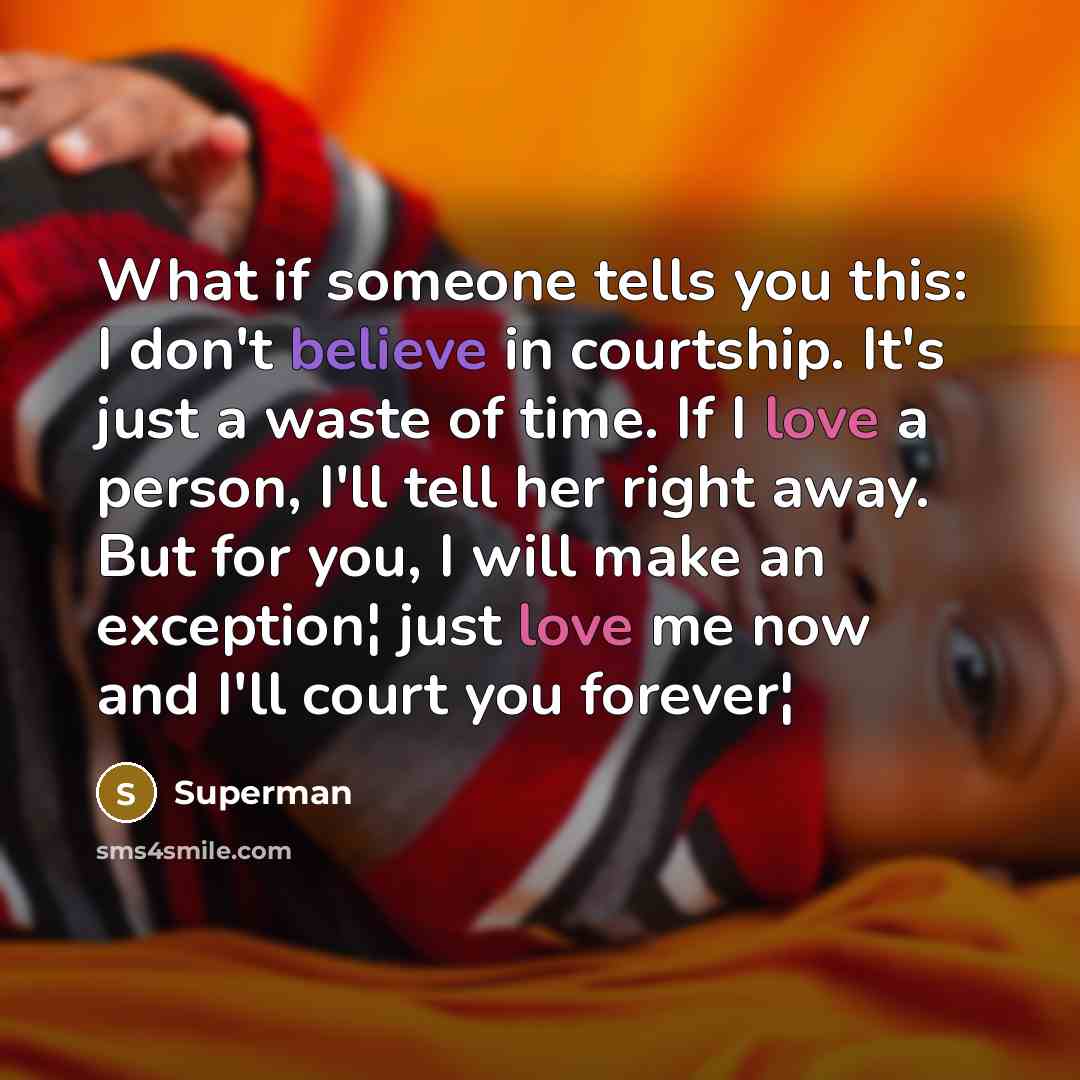 “What if someone tells you this: I don't believe in…” quote by Superman